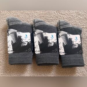 YUEDGE Women's Performance Cotton Cushion Crew Socks